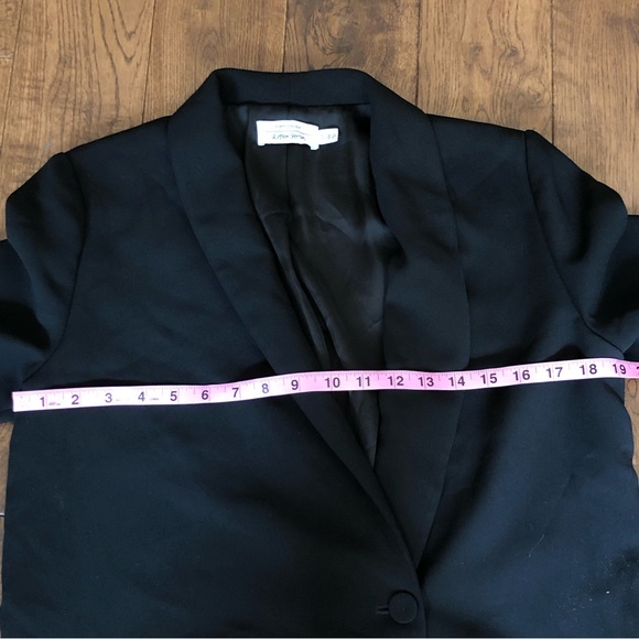PARIS ATELIER & other stories oversized black blazer size 8 - Picture 12 of 14